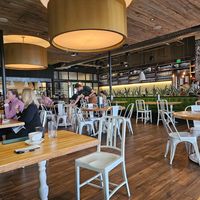 Lots of seating at True Food Kitchen - Fashion Valley Mall in San Diego