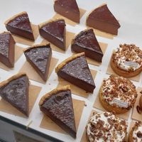 Flan au chocolat  at Land & Monkeys - Les Halles in Paris