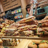 Sandwich at Land & Monkeys - Les Halles in Paris