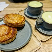 Galettes des Rois + Matcha Latte at Land & Monkeys - Les Halles in Paris