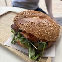 BLT - really good  at Land & Monkeys - Les Halles in Paris