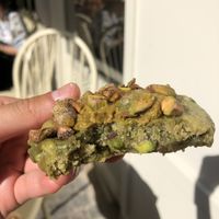 pistachio cookie   at Land & Monkeys - Les Halles in Paris