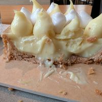 Inside the citrus tart at Land & Monkeys - Les Halles in Paris