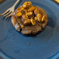 Peanut caramel chocolate cookie at Land & Monkeys - Les Halles in Paris