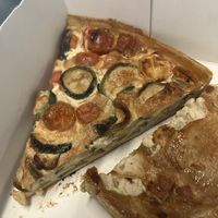 Quiche Tomate - Courgette  at Land & Monkeys - Les Halles in Paris