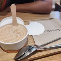 Peanut icecream at Land & Monkeys - Les Halles in Paris