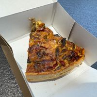 Quiche at Land & Monkeys - Les Halles in Paris