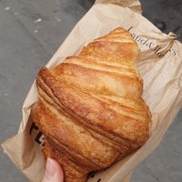 Croissant at Land & Monkeys - Les Halles in Paris