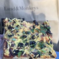 Focaccia   at Land & Monkeys - Les Halles in Paris