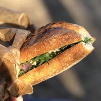 Sandwich faux thon  at Land & Monkeys - Les Halles in Paris
