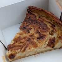 quiche at Land & Monkeys - Les Halles in Paris