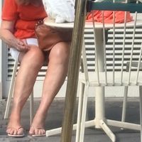 This lady was able to stay and we were removed from our table, even though we bought food    at Land & Monkeys - Les Halles in Paris