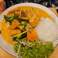 Erdnuss-Curry mit Tofu at Xin Chao 24 in Cologne