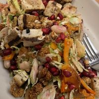 Seasonal harvest salad with tofu  at True Food Kitchen in Dallas