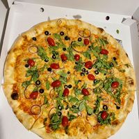 Vegan pizza  at Gala Pizza in Zvolen