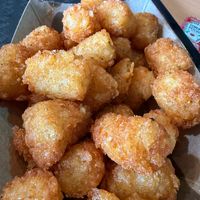 Tator tots  at Malibu Burgers in San Rafael