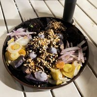 Okinawa sweet potatoes  at Kitoko Maui in Kihei