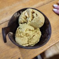 mango ice cream at N Ice Cream & Coffee Mirissa in Mirissa