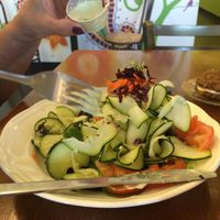 Zucchini noodles!!!  at 24 Carrots in Tempe