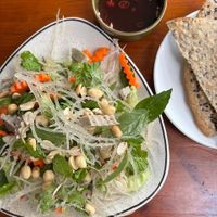 Cartilage seaweed salad – recommend trying. at Sadi Vegan House in Da Nang