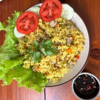 Chinese fried rice at Sadi Vegan House in Da Nang