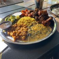 Pakora Plate  at The Sudra - 28th Ave in Portland