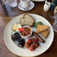 GF & vegan full english breakfast   at The Cosy Club in Cardiff