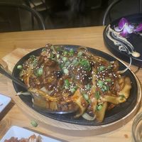 Mushroom bulgogi  at Village of OM in Sacramento