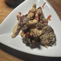 Mushroom appetizer  at Village of OM in Sacramento