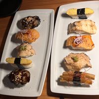 Nigiri Sampler  at Village of OM in Sacramento