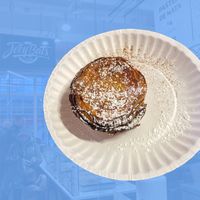 A vegan nata! at Joey Bats Cafe  in New York City