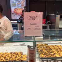 Of the six flavors, one is vegan--they sell only natas (and coffee) at this place. at Joey Bats Cafe  in New York City