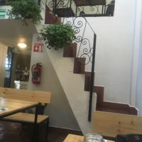 Cool, funky, modern, homey interior. at Lucuma in Guadalajara