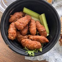 Chicken Wings with Buffalo sauce   at Bad Garden Kitchen in Lancaster