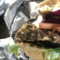 Shroom doom burger quinoa patties   at Bad Garden Kitchen in Lancaster