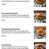 Sandwiches  at Bad Garden Kitchen in Lancaster