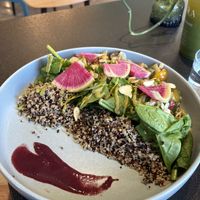 Mediterranean bowl  at OLA Juice Bar in Colorado Springs