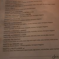 Primi Menu vegan options listen as v+ at FERRO in Idyllwild