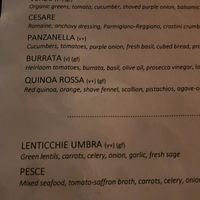 Appetizers at FERRO in Idyllwild