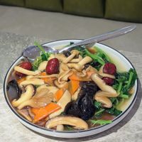 Vegan Three Treasures Spinach at Green On Earth in East Singapore