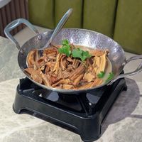 Vegan Hakka-style Braised Bamboo With Beancurd Sticks at Green On Earth in East Singapore