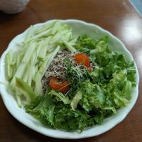 Quinoa salad at Casa Barista & Co in Santo Domingo