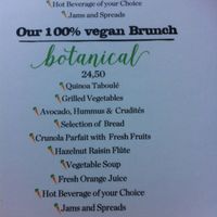 Here is the description of the menu at Le Pain Quotidien - Lepic in Paris