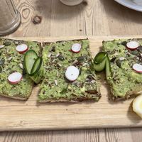 Avocado toast  at Le Pain Quotidien - Varenne in Paris