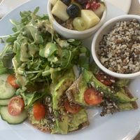 Brunch vegan at Le Pain Quotidien - Marais in Paris