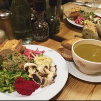 prayers answered  at Le Pain Quotidien - Marais in Paris