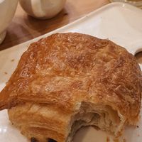 Chocolate croissant at Le Pain Quotidien - Marais in Paris