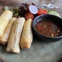 Rouleaux de légumes 🌱  at So Thaï Restaurant   in Jurbise