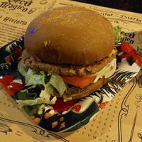 Burger da Vovo Juju at Beco Mágico in Joao Pessoa