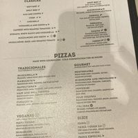 Menu December 2025  at Sale e Pepe - San Telmo in Buenos Aires